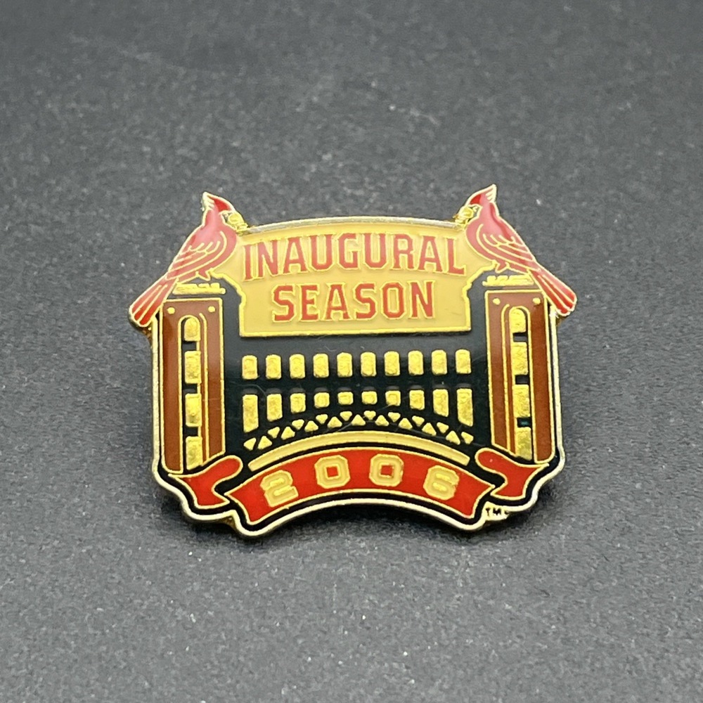 MLB Baseball St. Louis Cardinals Inaugural Season 2006 Lapel Hat Pin